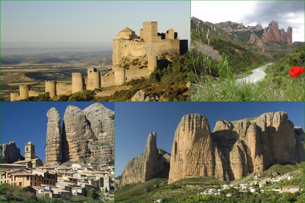 Apartamentos Turisticos Mallos De Huesca Ayerbe Exterior foto